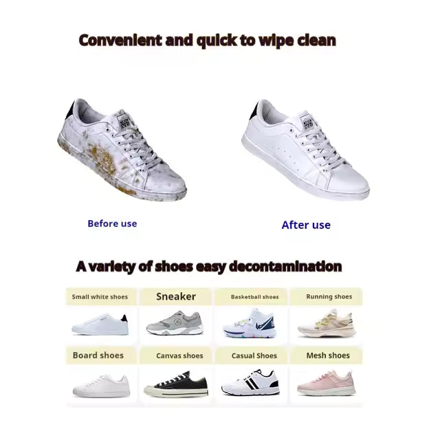 SHOE CLEANING WET WIPE (80PCS) BUY1 GET1 FREE