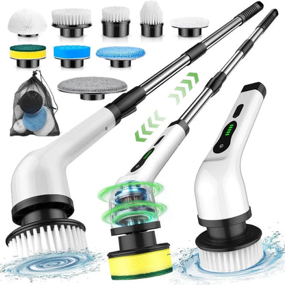 9 in 1 Heavy Duty Rechargeable Scrubber