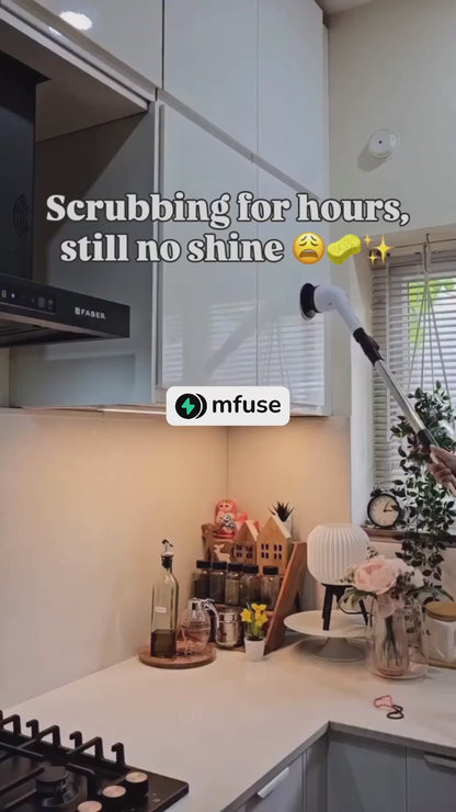 9 in 1 Heavy Duty Rechargeable Scrubber